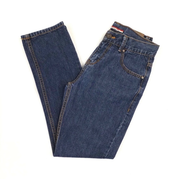 Tommy Hilfiger Rebel Medium Blue Wash Skinny Denim Jeans Girls 14 - Picture 6 of 9